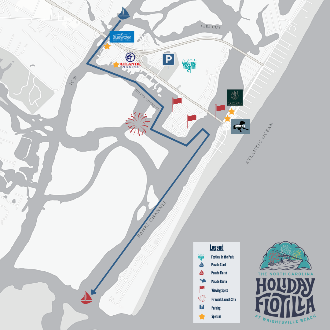 Flotilla Map (2) Map of Flotilla Parade